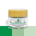Maple Leaf Green Fondust Food Coloring By Roxy Rich 4 gram