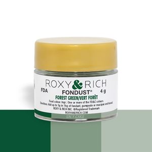 Forest Green Fondust Food Coloring By Roxy Rich 4 gram