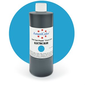 Electric Blue Gel Paste 13.5 ounces By Americolor