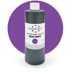 Regal Purple Gel Paste 13.5 ounces By Americolor