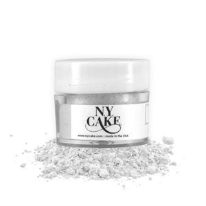 Ice Queen White Edible Luster Dust by NY Cake - 4 grams