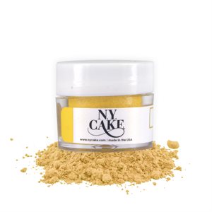 Classic Yellow Edible Luster Dust by NY Cake - 4 grams
