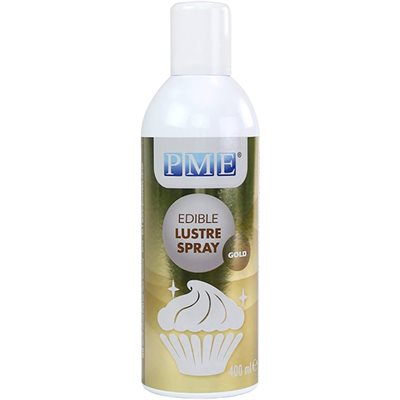 Gold Food Color Large Spray by PME (400mL)