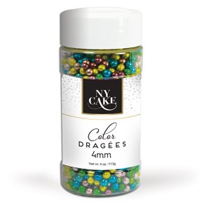 Multicolor Dragees 4 mm Size 