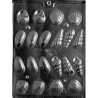 3D Shells Chocolate Candy Mold