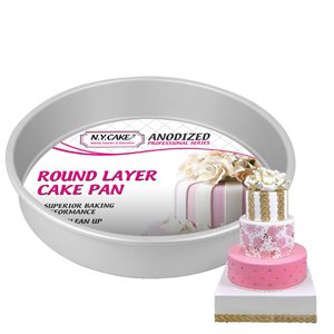 Round Cake Pan 10 by 2 Inch Deep