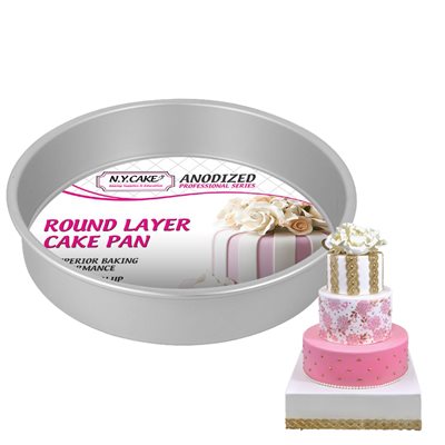 Round Cake Pan 9 by 2 Inch Deep