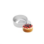 Removable Bottom Round Cake Pan 3 by 2 Inch Deep