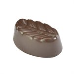 Oval Leaf Polycarbonate Chocolate Mold
