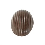 Ridged Almond Polycarbonate Chocolate Mold