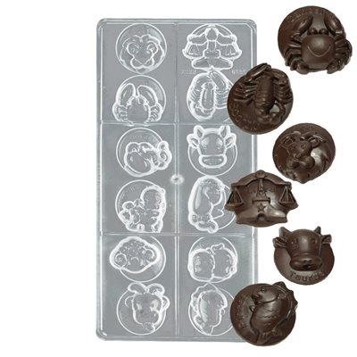 Horoscope Polycarbonate Chocolate Mold