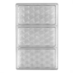 Cubic Geometry Polycarbonate Chocolate Mold