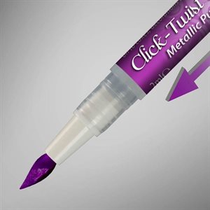 Metallic Purple Edible Paint Click Twist Brush By Rainbow Dust