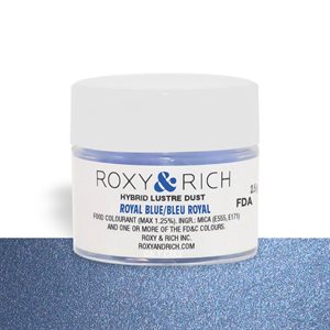 Royal Blue Edible Luster Dust By Roxy Rich 2.5 gram