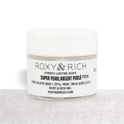 Super Pearl Edible Luster Dust By Roxy Rich 2.5 gram