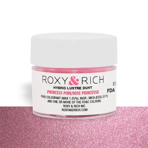 Princess Pink Edible Luster Dust By Roxy Rich 2.5 gram