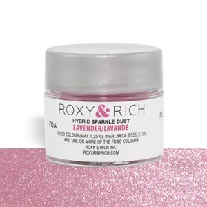 Lavender Edible Hybrid Sparkle Dust By Roxy Rich 2.5 gram