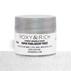 Super Pearl Edible Hybrid Sparkle Dust By Roxy Rich 2.5 gram