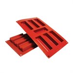 Furrowed Log Silicone Baking Mold 2.4 Ounce