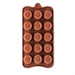 Sloped Cylinder Silicone Chocolate Mold Mold
