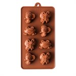 Bee, Butterfly and Frog Silicone Chocolate Mold