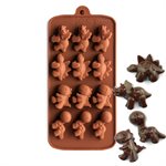 Dinosaurs Silicone Chocolate Mold