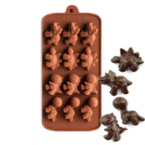 Dinosaurs Silicone Chocolate Mold