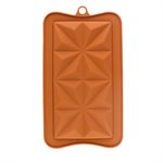 Squared Star Silicone Chocolate Mold