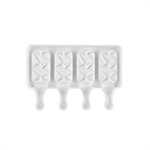 Silicone Mold for Cakesicles, "Mini Gem" Shape - 4 Cavity