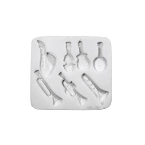 Musical Instruments Silicone Fondant Mold
