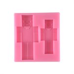 Pixelated Person Silicone Mold