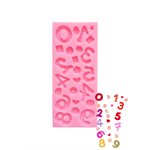 Decorative Numbers Silicone Fondant Mold
