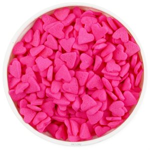 Pink Hearts Sprinkles 