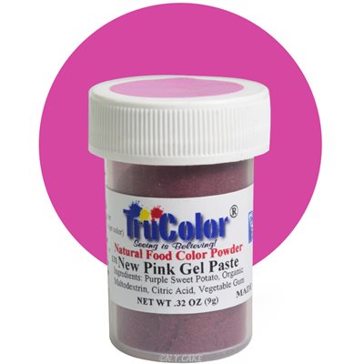 New Pink Gel Paste Natural Food Color 9 grams