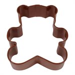 Brown Teddy Bear Cookie Cutter 3 Inch