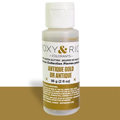 Antique Gold Gemstone Cocoa Butter By Roxy Rich 2 Ounce