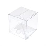 Clear Cupcake Box 3" x 3" x 3"( No Insert)-Pack of 25