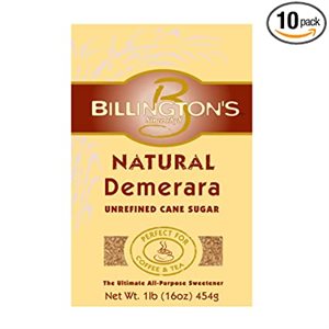 Natural Demerara Unrefined Cane Sugar By Billingston's