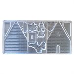 Gingerbread House Polycarbonate Chocolate Mold