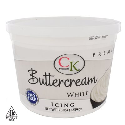 PHO Free White Buttercream 3 1 / 2 Pounds