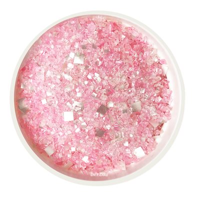 Light Pink Blinged Out Glittery Sugar 3 Ounces