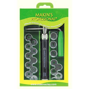 Ultimate Extruder Set Stainless Steel By Makins Clay
