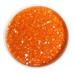 Orange Glittery Sugar 3 Ounces