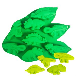 Silicone Baking Mold-Dinosaur Shape 8 Cavity