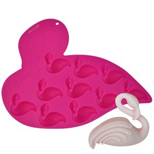 Flamingo Shape Silicone Mold- 9 Cavirty