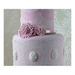 Tiffany 3D Topper Cake Lace Mat By Claire Bowman