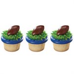 NFL Football Cupcake Rings