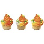 Pumpkin Cupcake Rings