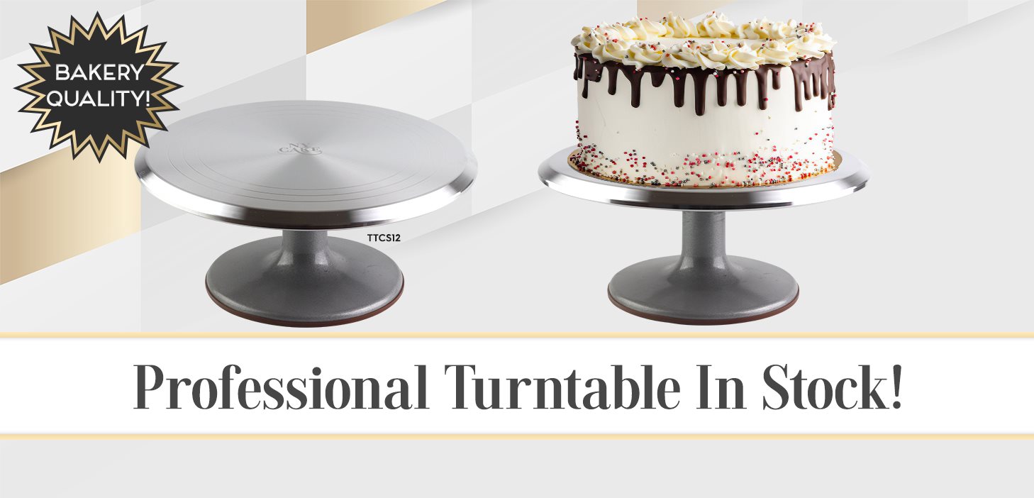 Professional Heavy Duty Baker Bakery Quality Cake Decorating Turntable